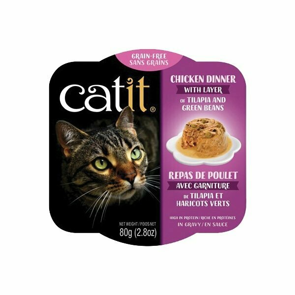 Catit Dinner, Chicken with Tilapia & Green Beans 44706